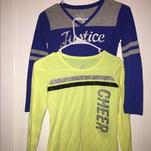 2 justice shirts